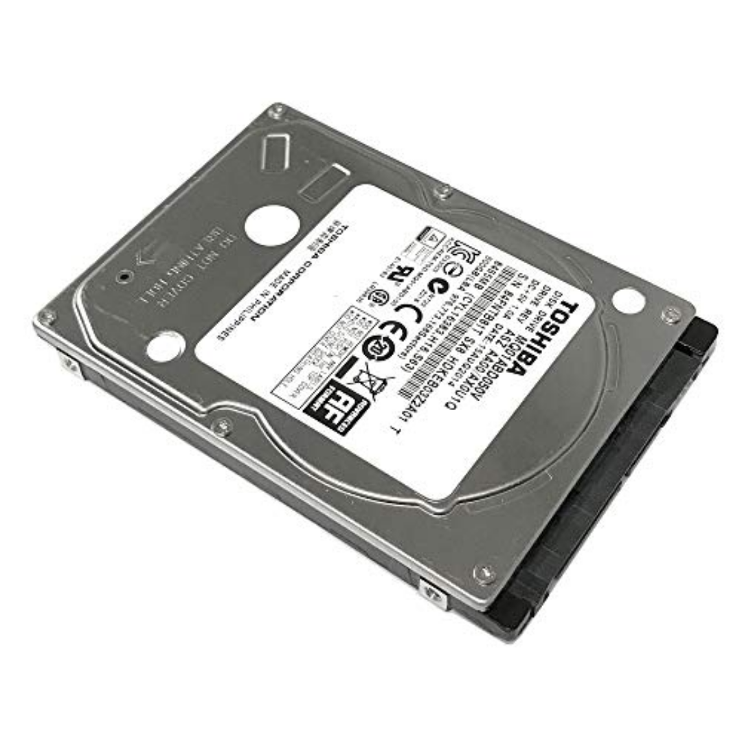 HDD | 250GB | 320GB | 500GB | 1TB